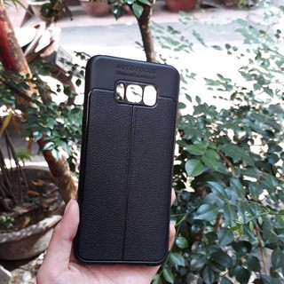 Ốp lưng Samsung Galaxy S8 Plus/ S8+ Silicon chống sốc Auto Focus ( Đen )
