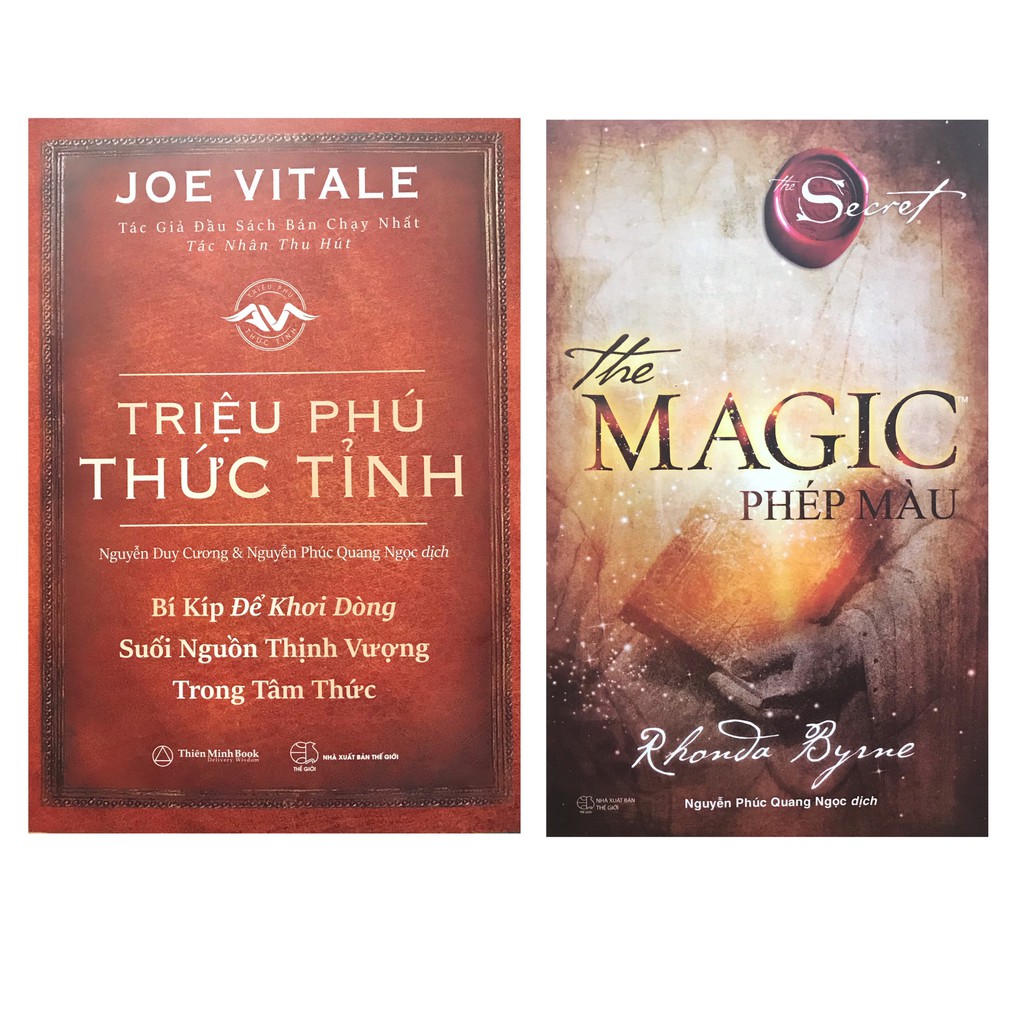 Sách - Combo Triệu phú thức tỉnh + The magic phép màu