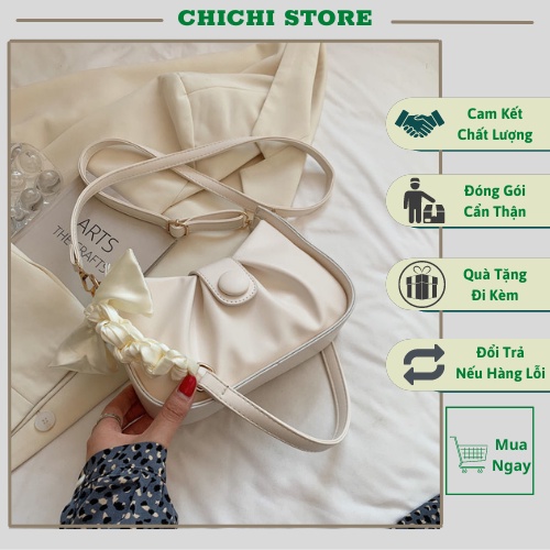 Túi Xách Nữ Công Sở Dây Nơ Đeo Vai Cao Cấp ChiChi Store