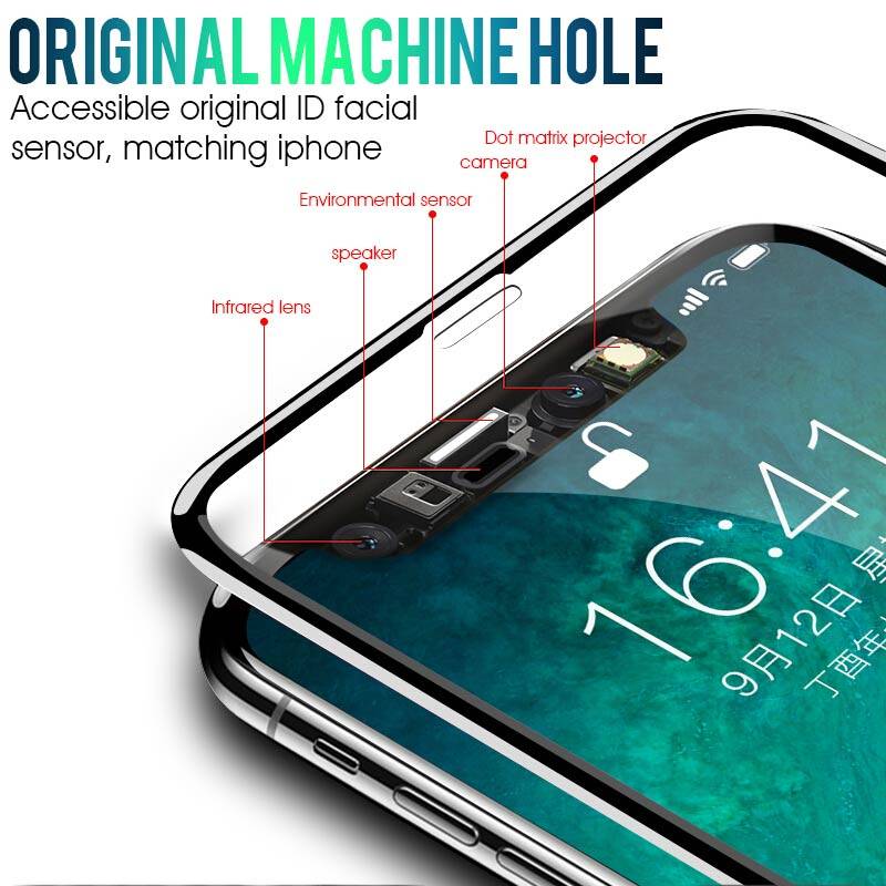 Kính cường lực bảo vệ màn hình 25D viền cong mềm có túi khí cho iPhone 11 12 Pro Max X XS MAX XR]