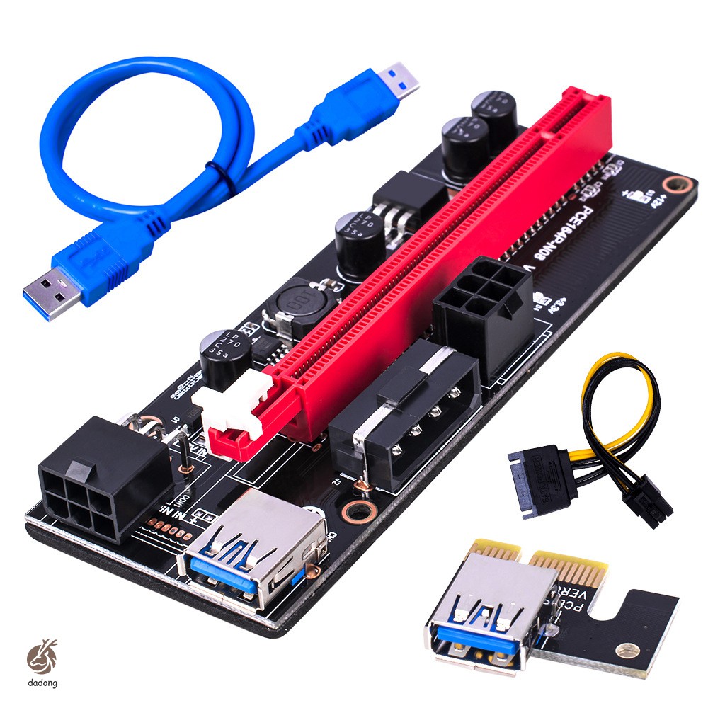 Card đồ họa nâng cấp PCIE 009S 16X cổng USB 3.0 chất lượng cao | BigBuy360 - bigbuy360.vn