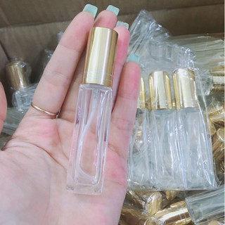 Set 3 chai lọ chiết nước hoa vuông 10ml