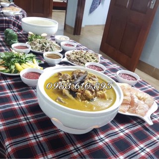 Bếp Hâm Nóng Thức Ăn Gốm Sứ Bát Tràng