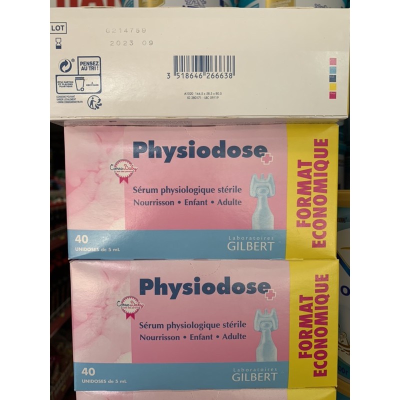 Combo 3 Lon Physiolac 1 900g [ mẫu mới nhất ] [ Tặng 1 Hộp Nước Muối Sinh Lý Pháp ]