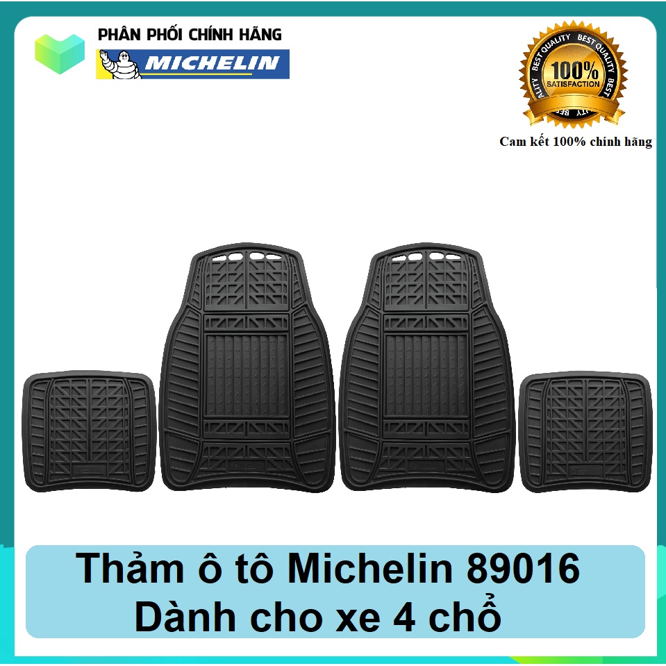 BỘ THẢM LÓT SÀN Ô TÔ 4 CHỖ MICHELIN 980-16