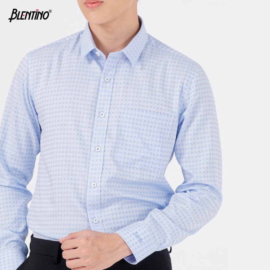 Áo Sơ Mi Nam Dài Tay Tuyệt Đẹp Blentino BSM08 - Hàng Chính Hãng