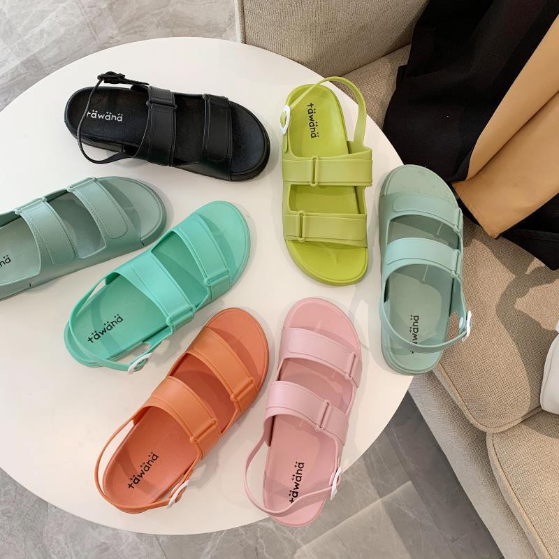 Sandal Nữ Dẻo Học Sinh, Sandal Đi Mưa Nhiều Màu