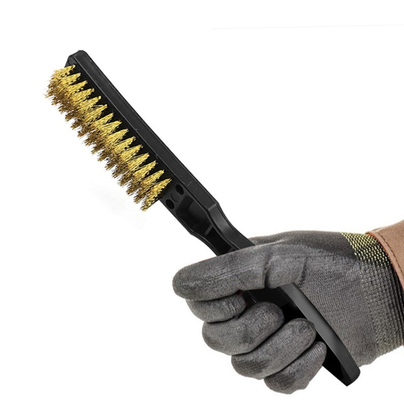 Chổi Sợi Dây Siêu Nhỏ 220x27mm 8 66x1 06 Làm Sạch Vết Trầy Xước Cho Sân Vườn