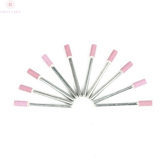 Set 10 đá mài lưỡi cưa xích 4mm

