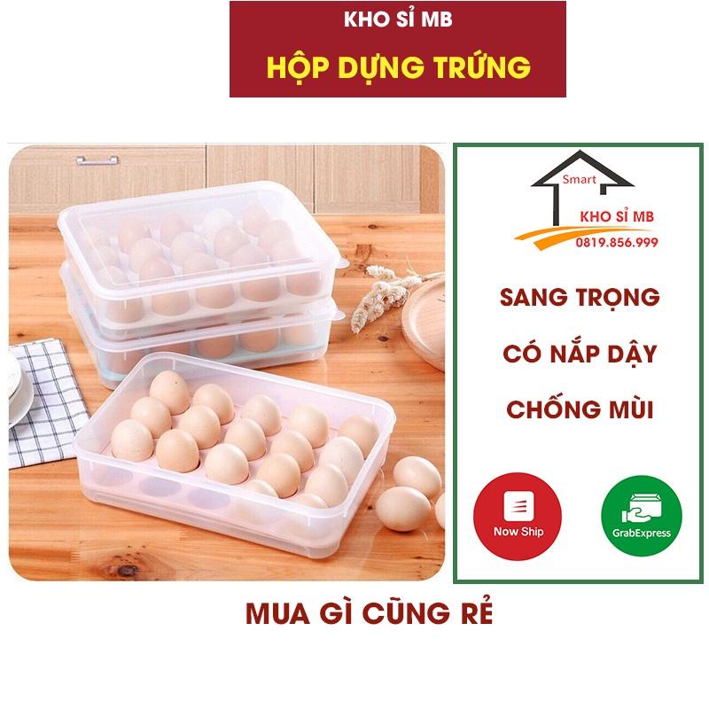 khay đựng trứng 24 quả có nắp đậy