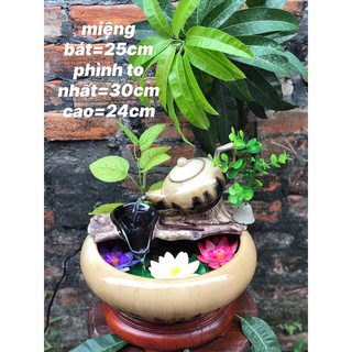Thác nước phong thủy Ấm trà