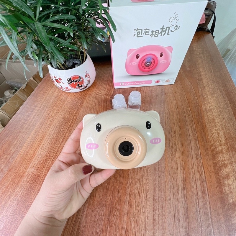 Đồ Chơi Máy Ảnh Bắn Bong Bóng Cho Bé