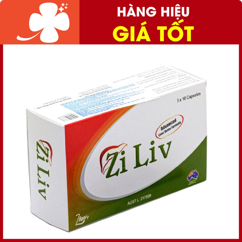 Viên bổ gan Zi liv CMPS- Hỗ trợ thanh nhiệt, giải độc, tăng cường chức năng gan (30 viên)