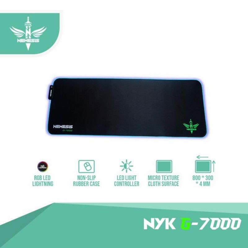 Miếng Lót Chuột Chơi Game Nyk G7000 Xxl Rgb