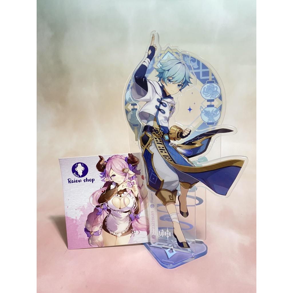 Mô Hình Standee Acrylic Genshin Impact official Liyue CHÍNH HÃNG