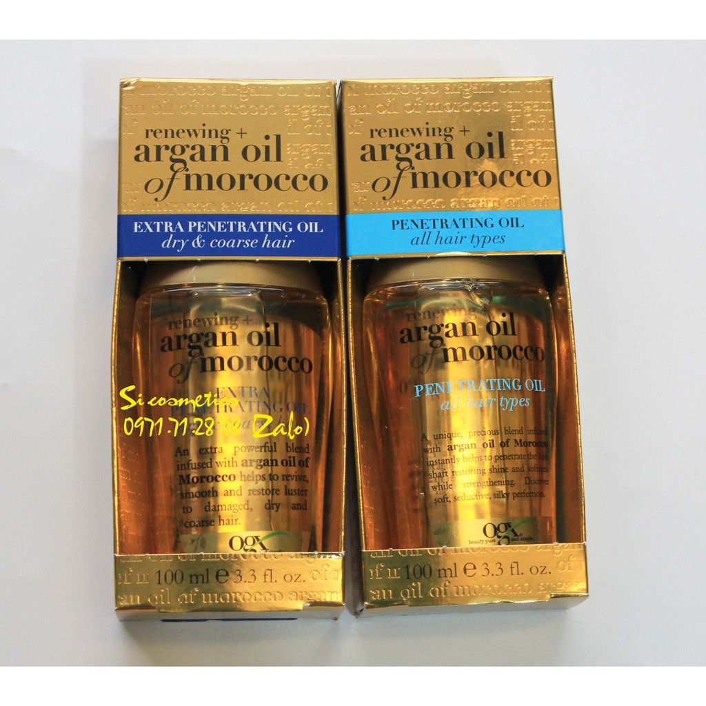 Dầu dưỡng tóc OGX Argan Oil Of Morocco