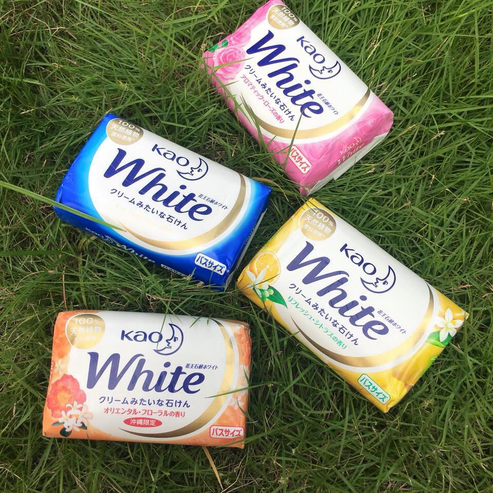 Bánh xà phòng Kao White