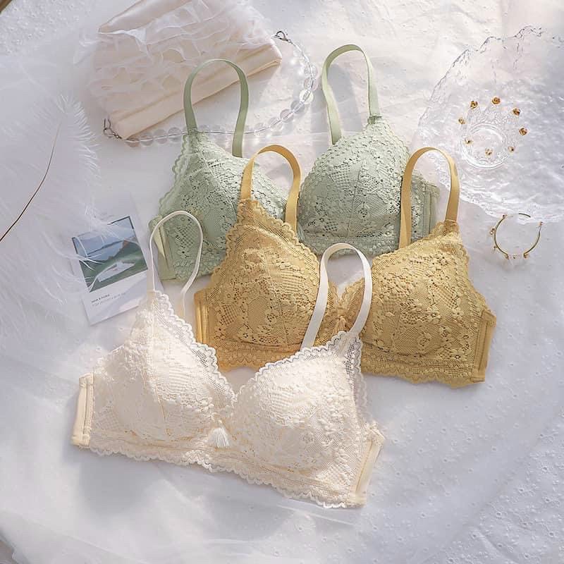 Áo lót nữ ren hoa, áo ngực không gọng sexy quyến rũ JOCOSI A2004