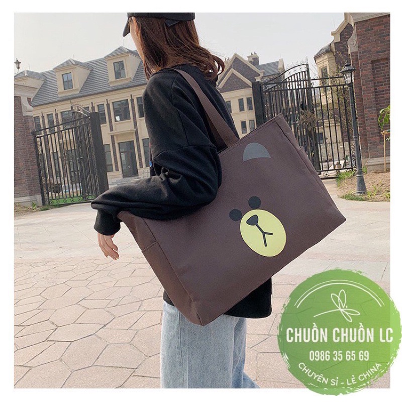 Túi gấu dễ thương đi du lịch, đi học, đi tập, đi chơi