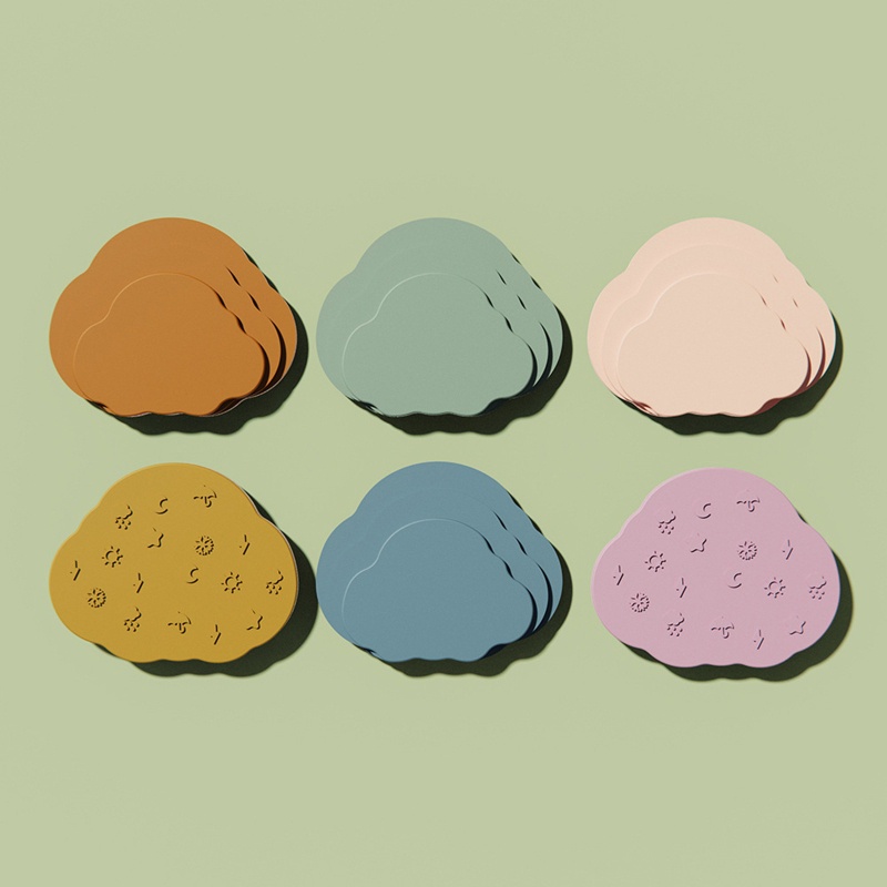 Đồ Chơi Gặm Nướu Bằng Silicon Không BPA Hình Đám Mây Hoạt Hình Dành Cho Bé Sơ Sinh