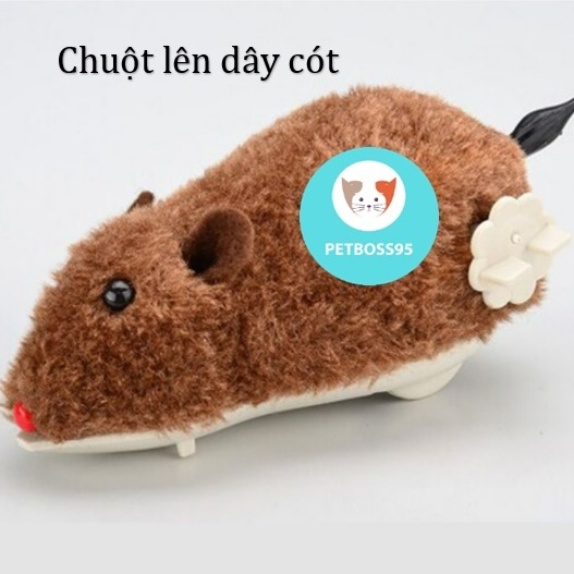 CHUỘT LÊN DÂY CÓT ĐỒ CHƠI CHO MÈO THÚ CƯNG NHỎ