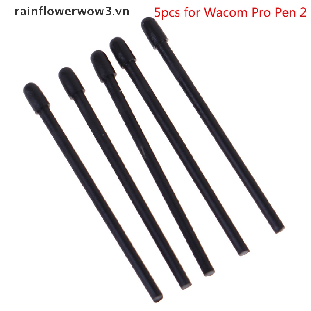 Set 5 Bút Vẽ Wacom Intuos Pro 2 Ngòi Màu Đen