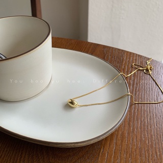 Dây chuyền, Vòng cổ nữ basic hạt đậu " Lucky Bean " Her Accessories C33