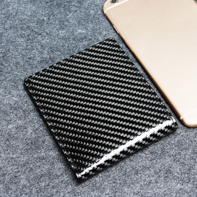 Ví Đựng Thẻ ID Bằng Sợi Carbon Dạng Gập Tiện Dụng Cho Nam