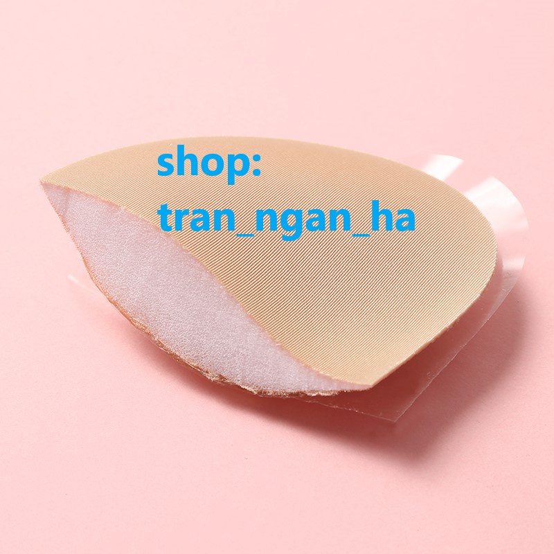 Set 4 miếng  độn ngực silicon dán áo bơi siêu dính, miếng đệm hình tim