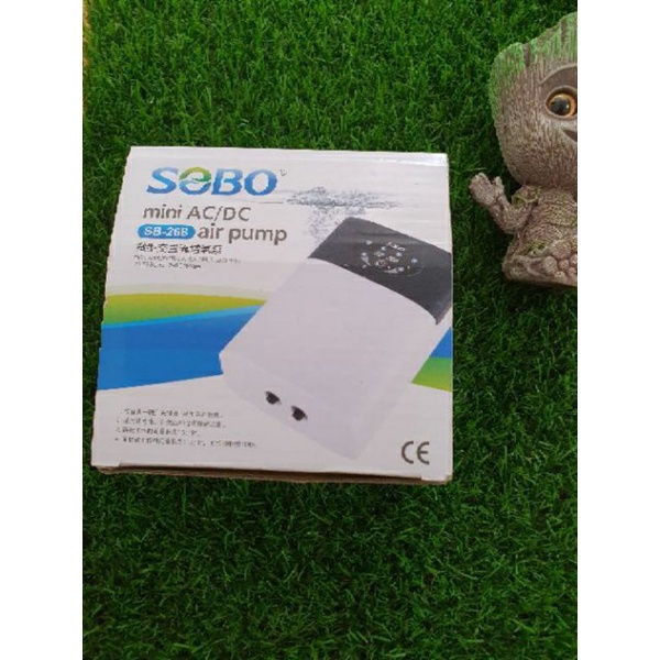 Máy Sủi Oxy Tích Điện 1 Vòi Sobo-168 và 2 Vòi Sobo -268