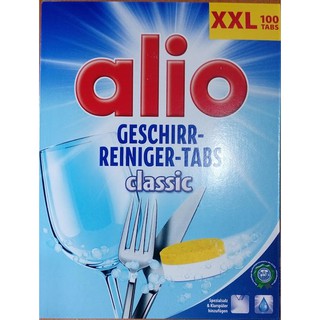VIÊN RỬA BÁT ALIO 100 TABS- Viên rửa nhập khẩu Đức