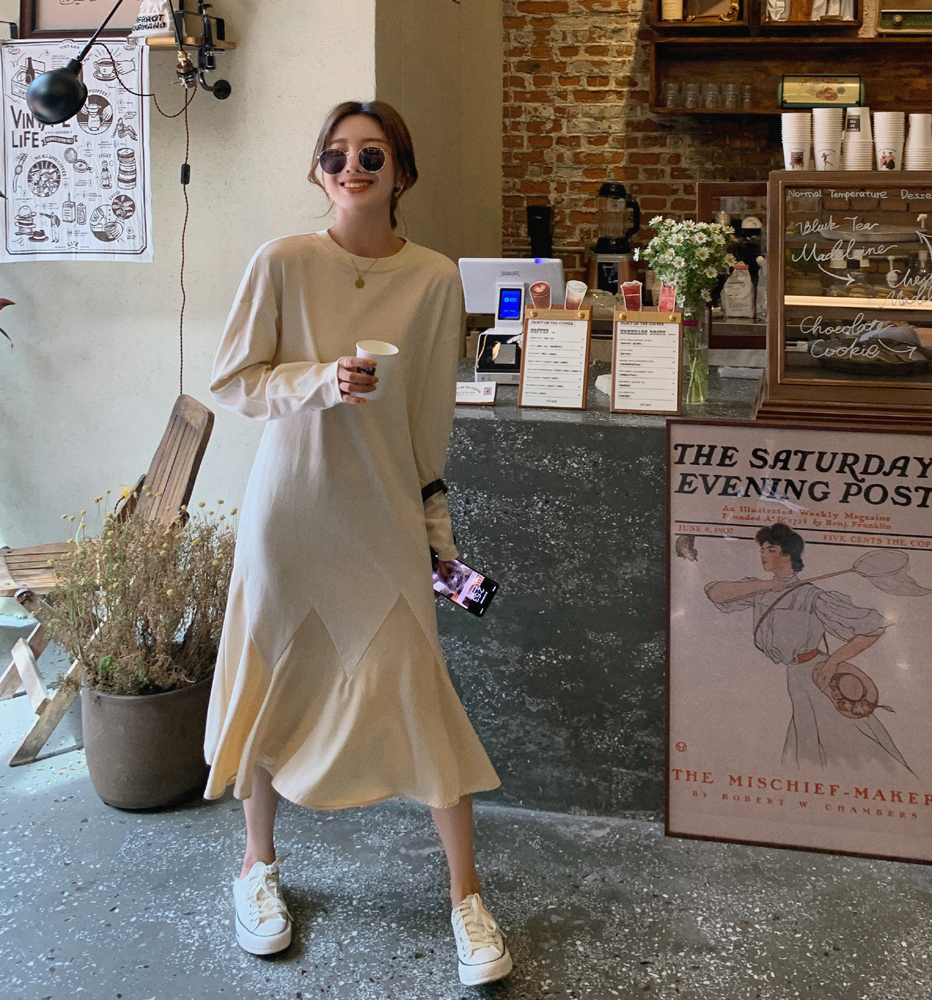 Đầm Tay Dài Phong Cách Retro 40143 | BigBuy360 - bigbuy360.vn