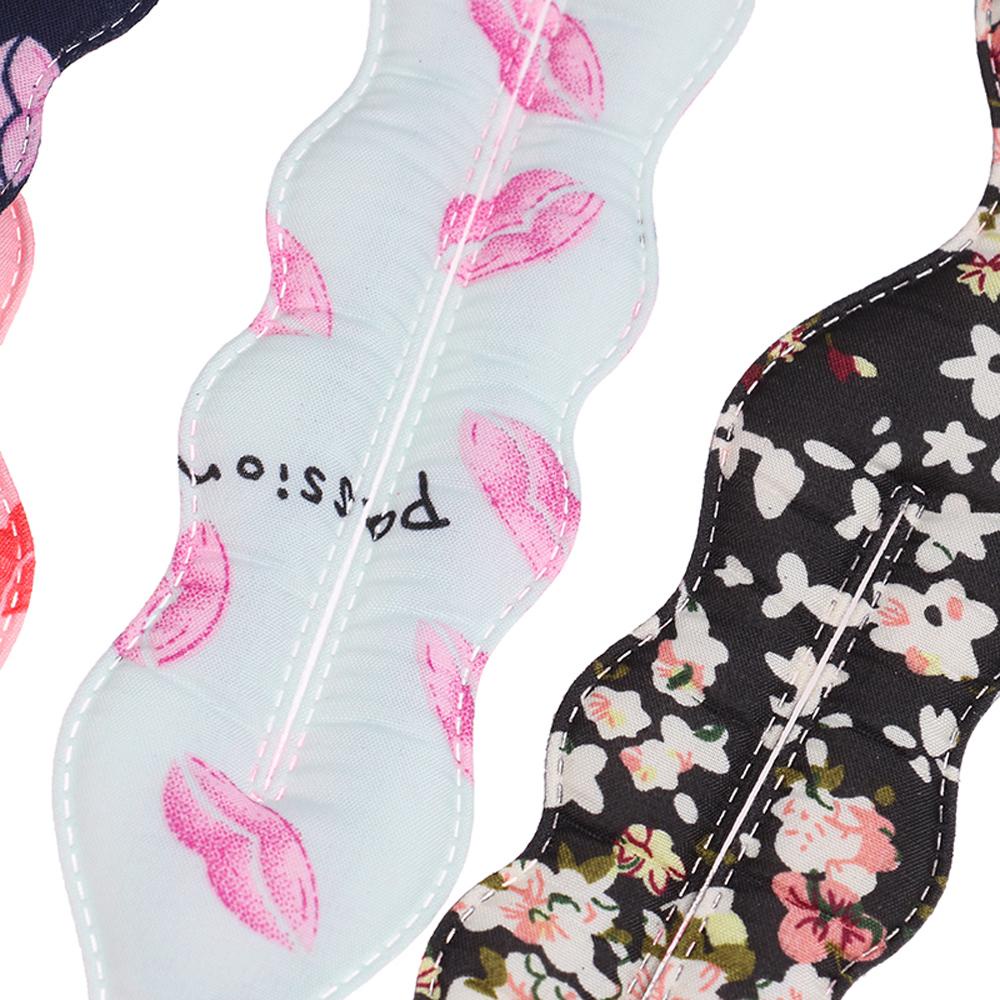 Mocho Dụng Cụ Búi Tóc Tai Thỏ Bằng Cotton Dài Trung Bình Tạo Kiểu Tóc Tết Tóc