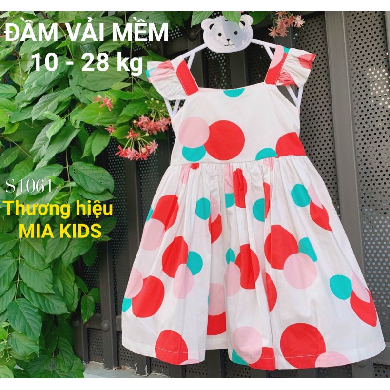 ĐẦM VÁY BÉ GÁI VẢI KATE MỀM NHẬP HAIVANCO cho bé từ 10 đến 38 kg mềm mại và thoáng mát đi học đi chơi đều đẹp