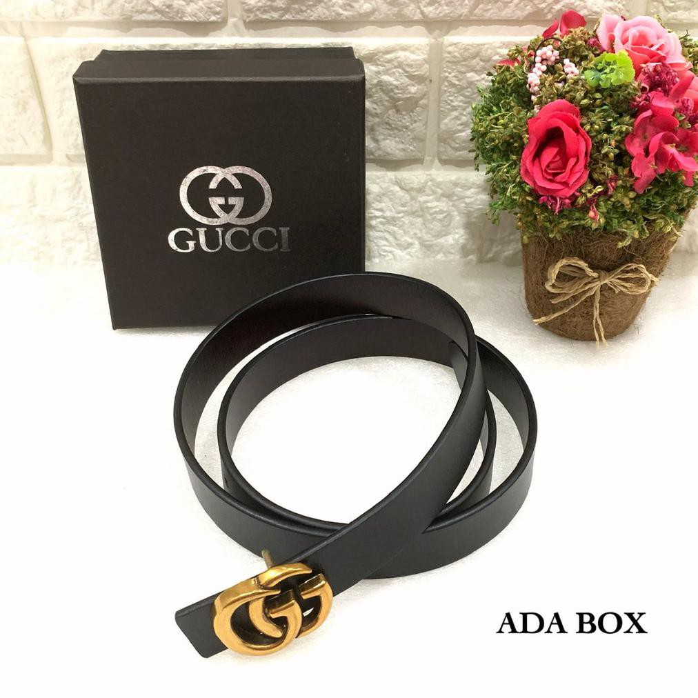 Dây Nịt Gucci + Hộp Đựng Thời Trang Cho Nữ