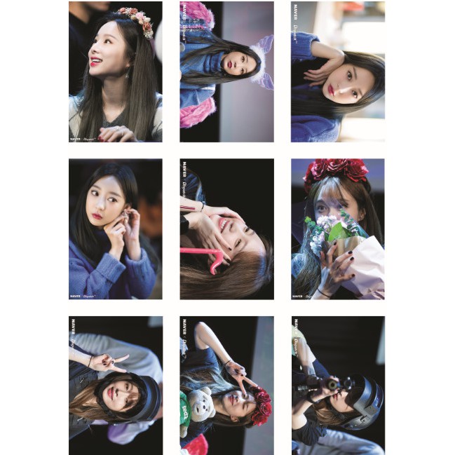 Lomo card 45 ảnh EXID Fansign I LOVE YOU Naver x Dispatch