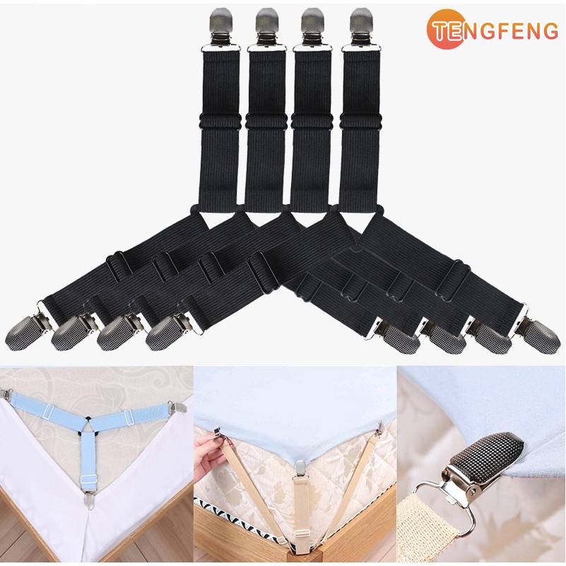 Kẹp Cố Định Ga Giường Co Giãn Tiện Dụng