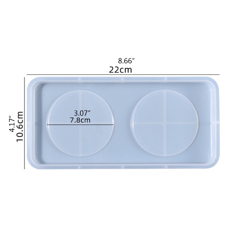 Khuôn Silicone Làm Đế Lót Ly Rượu Vang Bằng Epoxy Resin Diy