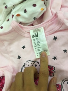Bodysuits HM bé gái xuất xịn