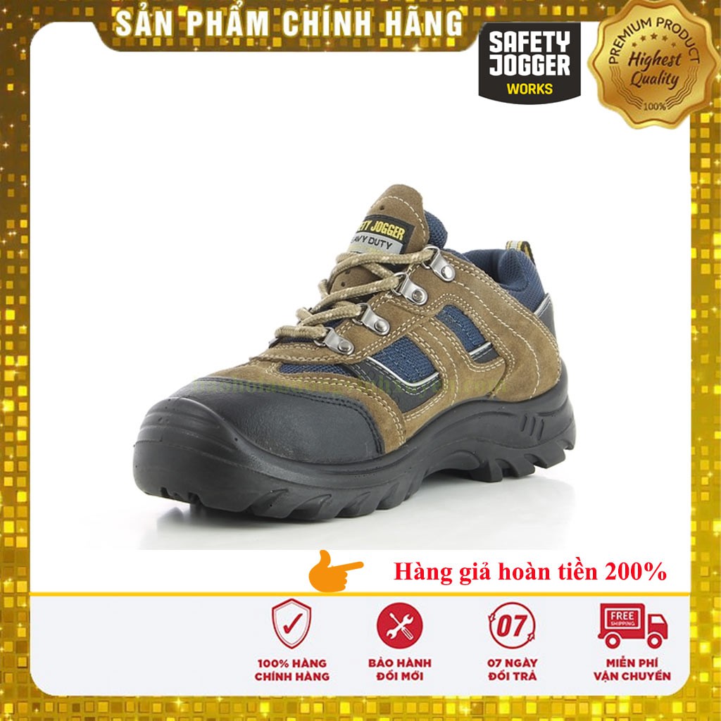 [Hàng Chính Hãng] Giày Bảo Hộ Lao Động Nam Safery Jogger X2020 S3 Da Bò Nhập Khẩu