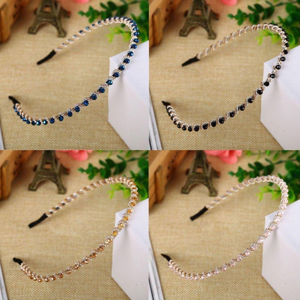 Dây Cột Tóc Kim Loại 1 Cái 4 Màu Tùy Chọn