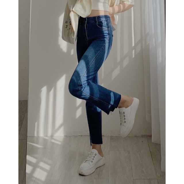 Quần jean cắt gấu 462