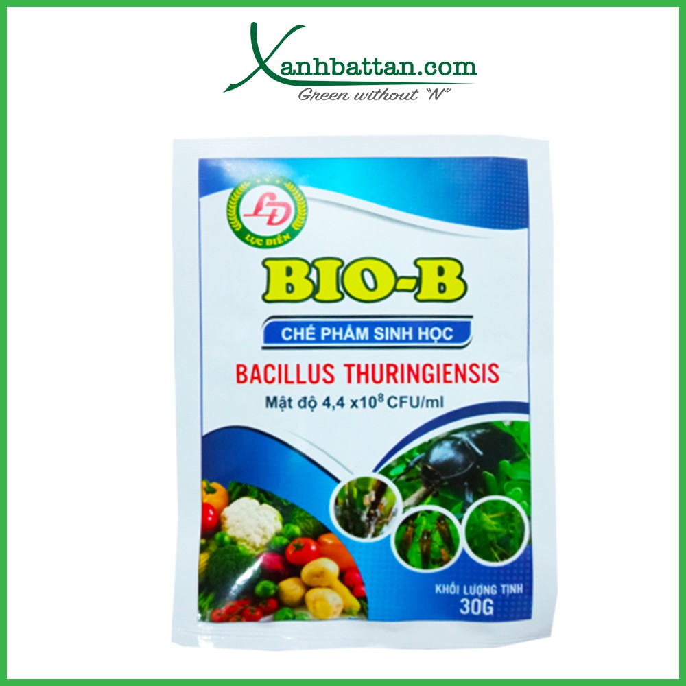 Chế Phẩm Sinh Học Bio B Trừ Bọ Trĩ, Nhện Đỏ, Rệp Sáp, Sâu Rầy Gói 30 Gram