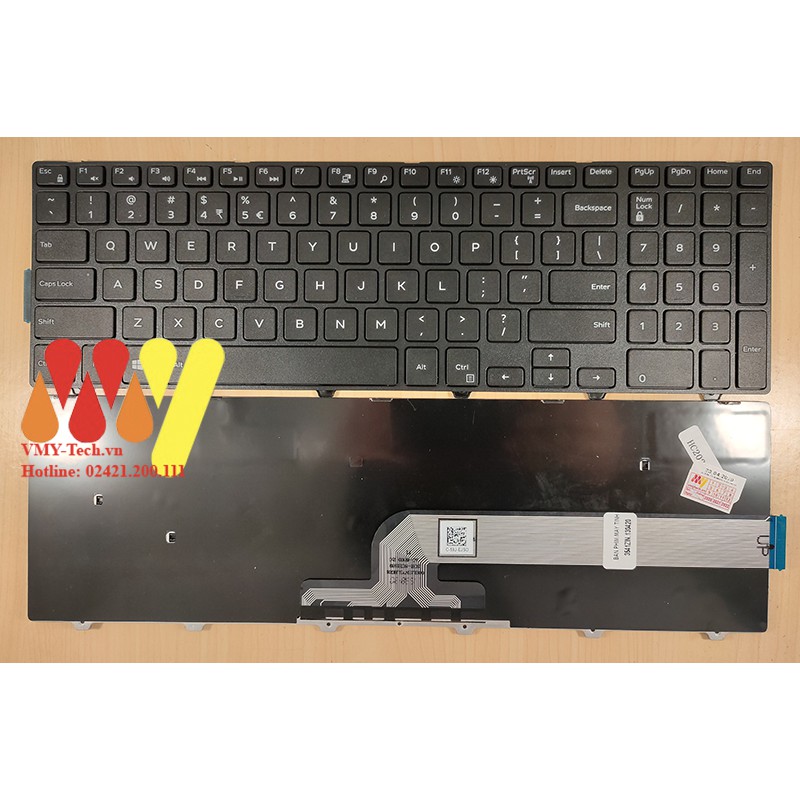 Bàn phím laptop Dell Inspiron / Vostro 15 3000 3558 3559 3562 3565 3567 3568 3573 3576 / Latitude 15 3000 3878 3550 3560