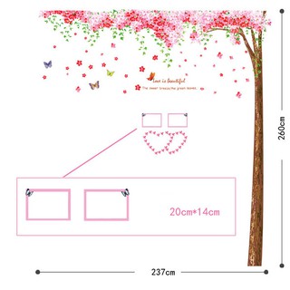 Decal Dán Tường Cây Tình Yêu