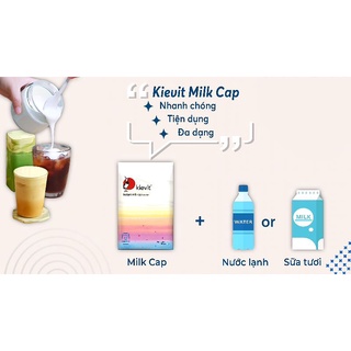 BỘT MILK FOAM VÁNG SỮA NGUYÊN VỊ KIEVIT 500G