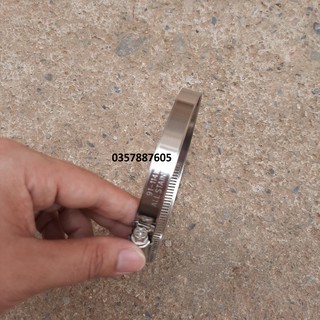 Đai xiết inox, cổ dê inox, quai nhê inox 6-12, 9-16 mm