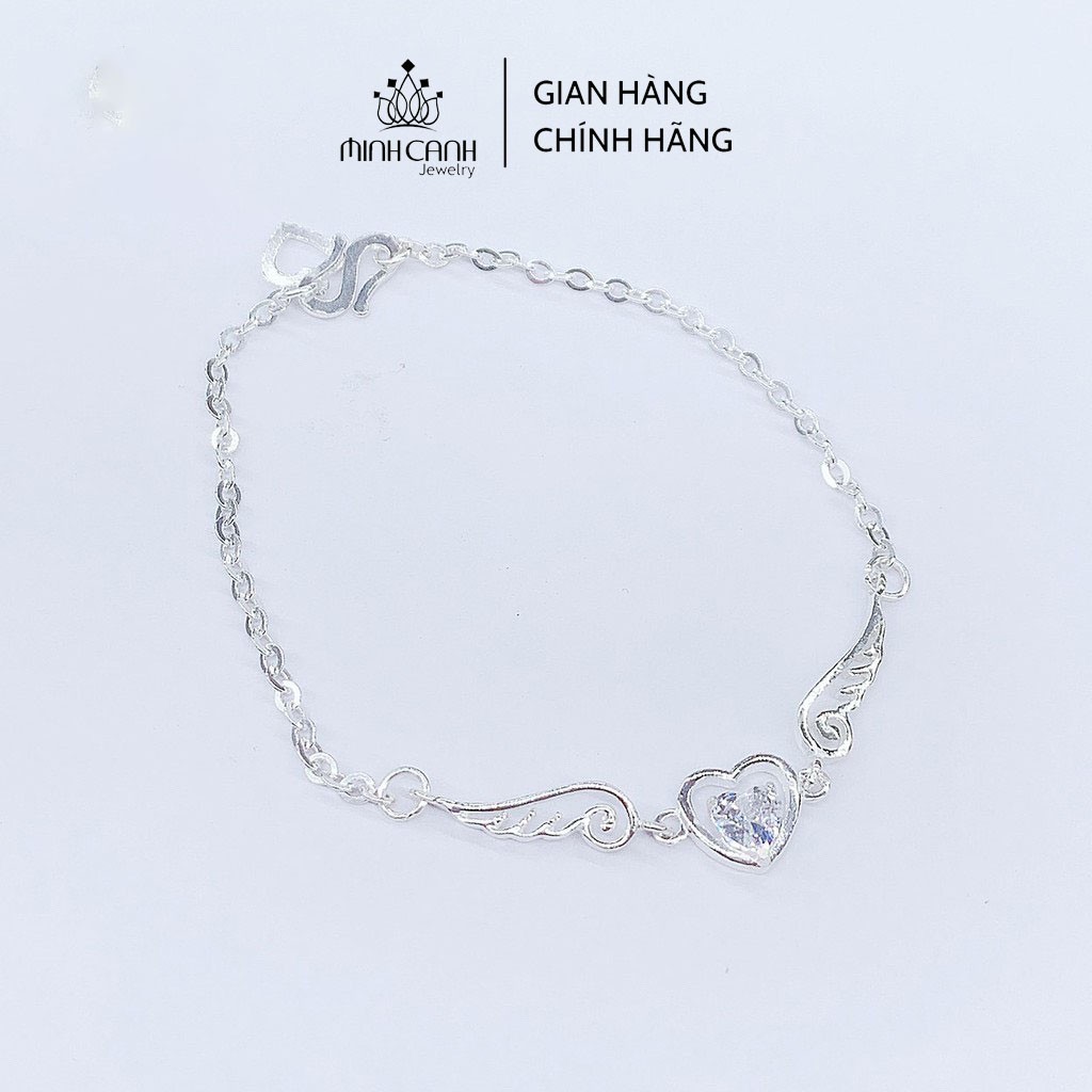 Lắc Tay Bạc Nữ Đôi Cánh Thiên Thần - Minh Canh Jewelry