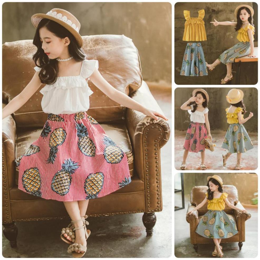 IVT60 Size100-140 (12-30kg) Váy đầm bé gái - Kiểu dáng công chúa Hàng Quảng Châu Thời trang trẻ em