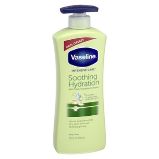 Dưỡng Thể Toàn thân Vaseline hand and body lotion Soothing 600ml
